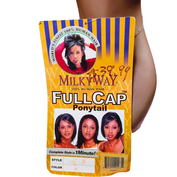 MilkyWay Human Hair Wig – Short Flipped Bob Auburn - Picture 6 of 7